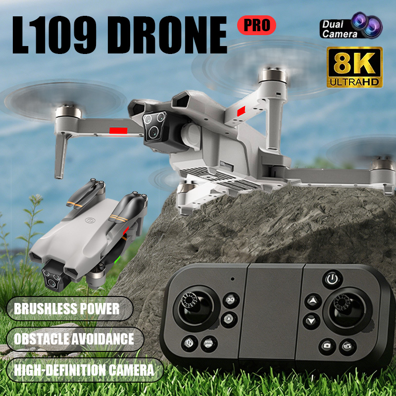 Drone Gimbal Brushless - โดรนรุ่นใหม่ L017 Pro Brushless 3D Roll