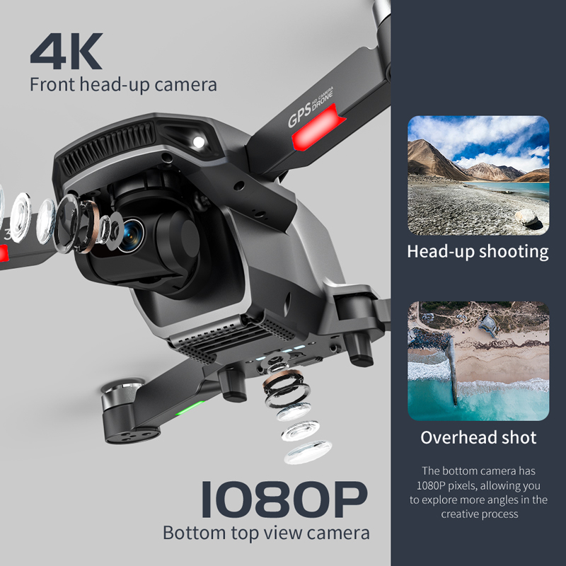 L106 Pro 3 Drone 5G WIFI FPV G - Drone Gimbal Brushless บทวิจารณ์และราคา